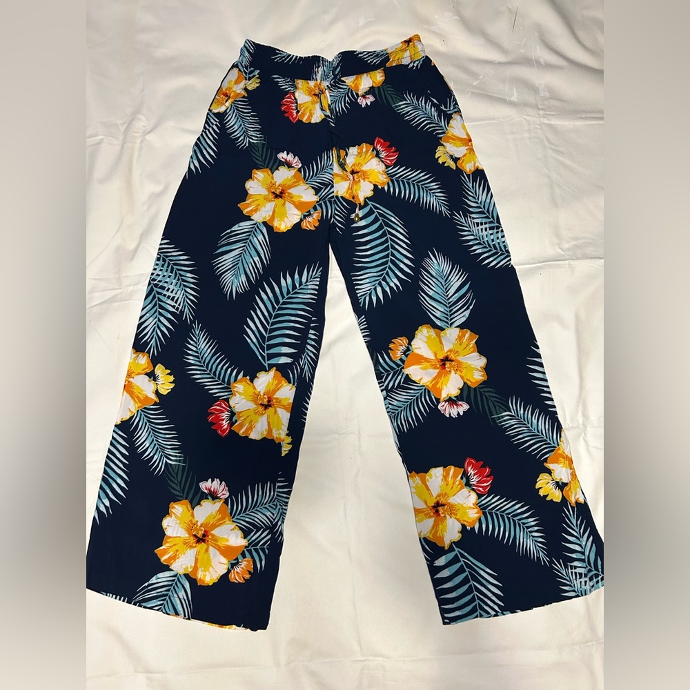 Tropical Print lounge pants
